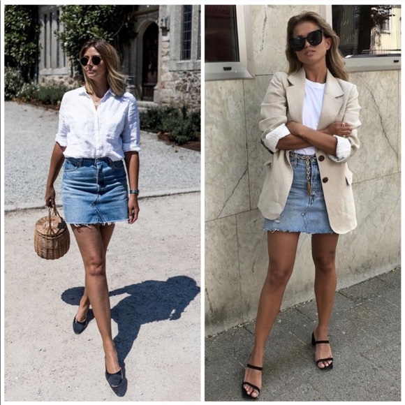 NWT AGOLDE Quinn High Rise Mini Skirt Devotee - 30/32 - Picture 14 of 16